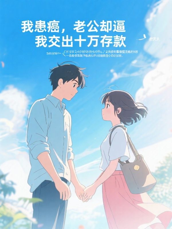 我患癌,老公却逼我交出十万存款