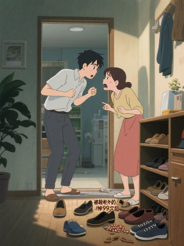 被鞋柜外的鞋绊掉999次后