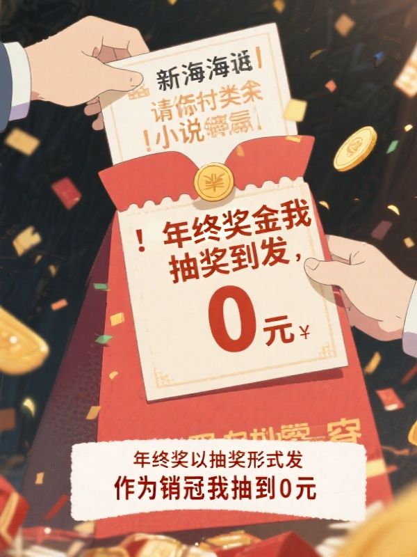 年终奖以抽奖形式发,作为销冠我抽到0元