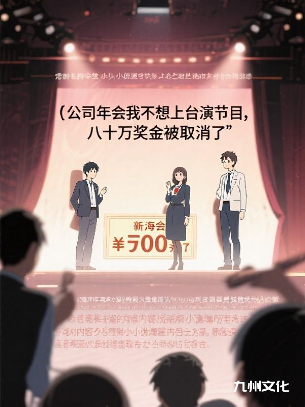 公司年会我不想上台演节目，八十万奖金被取消了