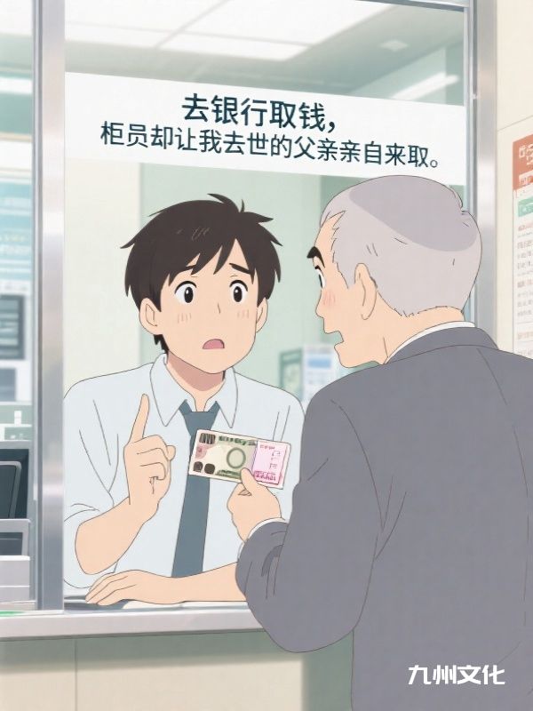 去银行取钱,柜员却让我去世的父亲亲自来取