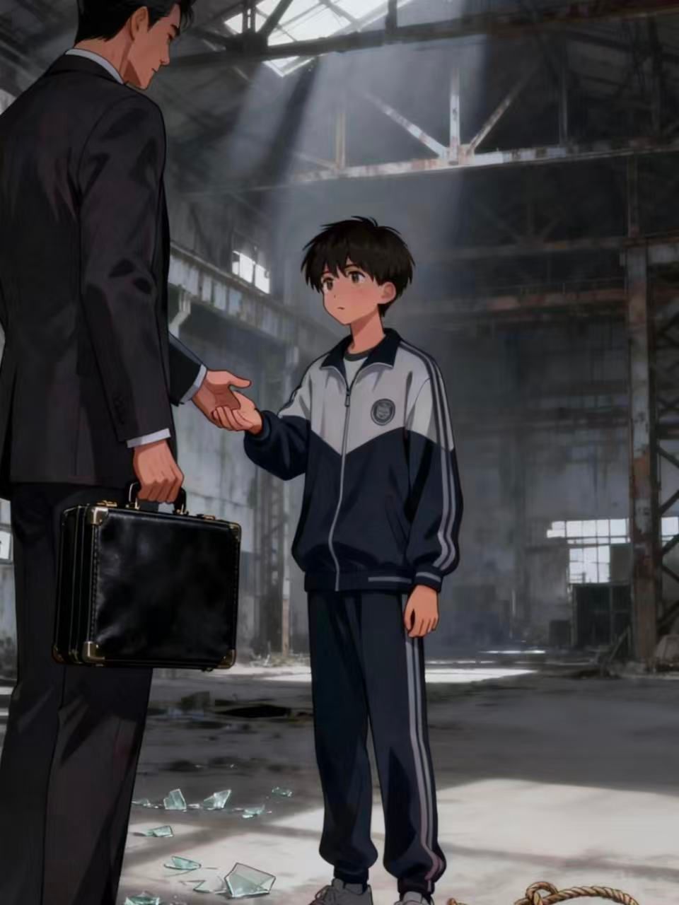 老公把赎金送给干儿子后,儿子被撕票了