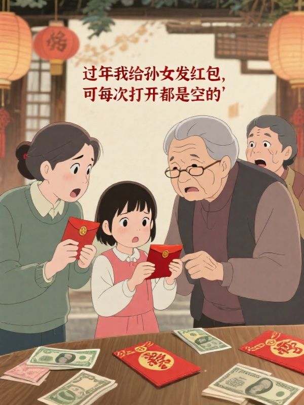 过年给孙女发红包，可每次打开都是空的