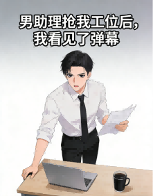 男助理抢我工位后，我看见了弹幕