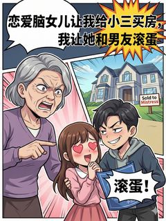 恋爱脑女儿让我给小三买房，我送她和男友滚蛋