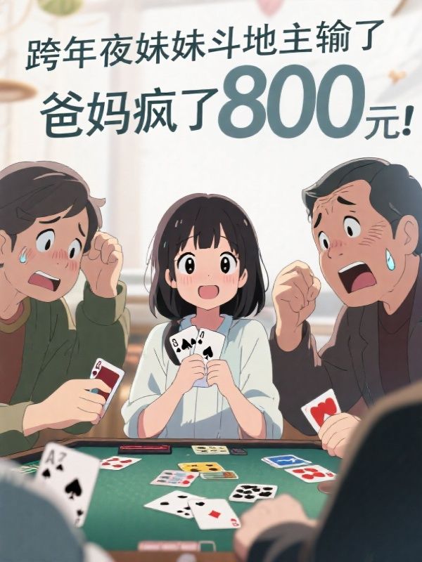 跨年夜妹妹斗地主输了800，爸妈疯了