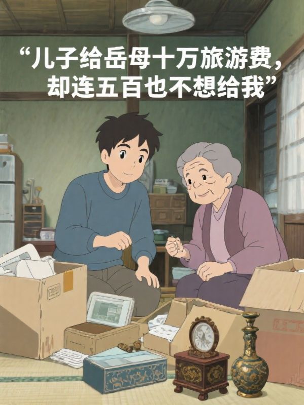 儿子给岳母十万旅游费,却连五百也不想给我