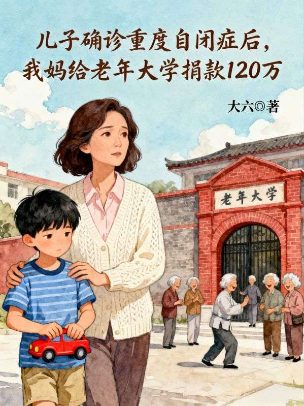 儿子确诊重度自闭症后，我妈给老年大学捐款120万