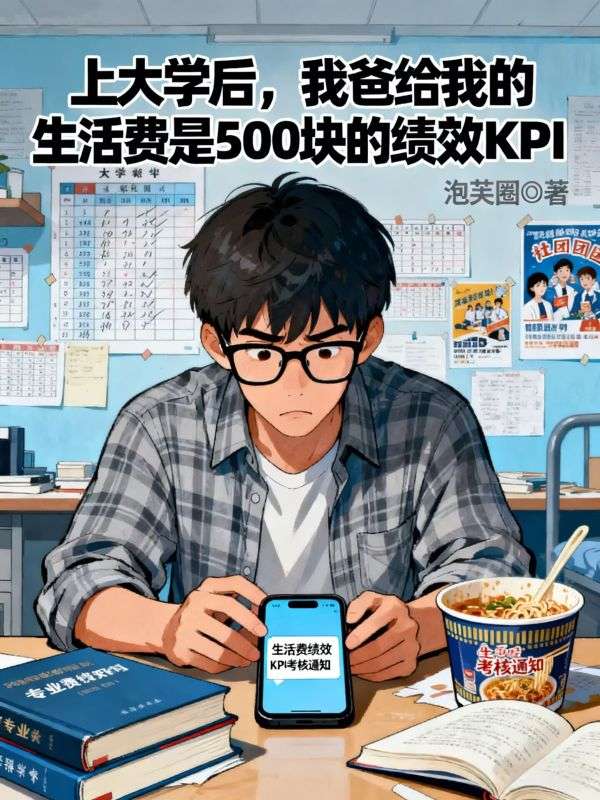 上大学后，我爸给我的生活费是500块的绩效KPI