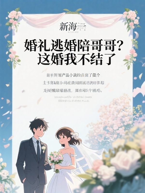 婚礼逃婚陪哥哥？这婚我不结了