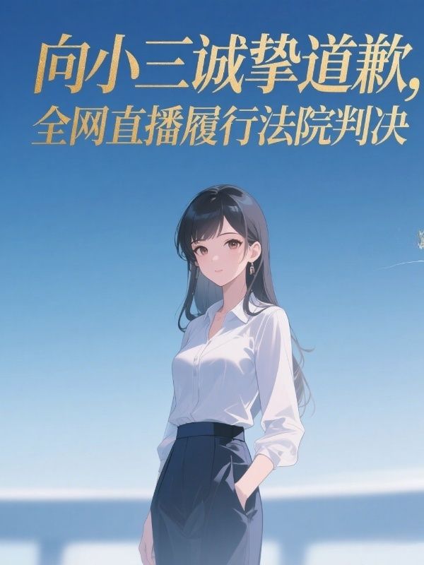 向小三诚挚道歉，全网直播履行法院判决