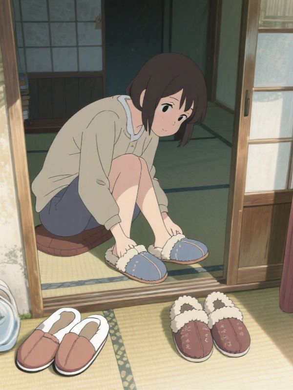 试穿婆婆做的棉拖鞋，我才知自己是外人