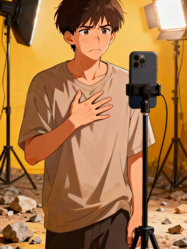 直播胸口碎大石后，装穷的哥哥后悔了