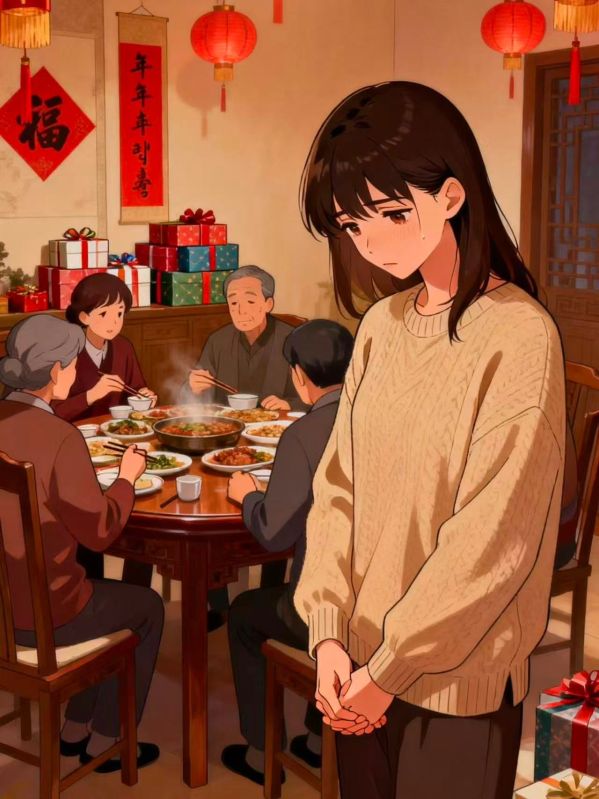 除夕夜，婆家不让我这个外人上桌