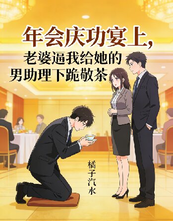 年会庆功宴上,老婆逼我给她的男助理下跪敬茶