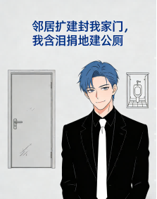 邻居扩建封我家门，我含泪捐地建公厕