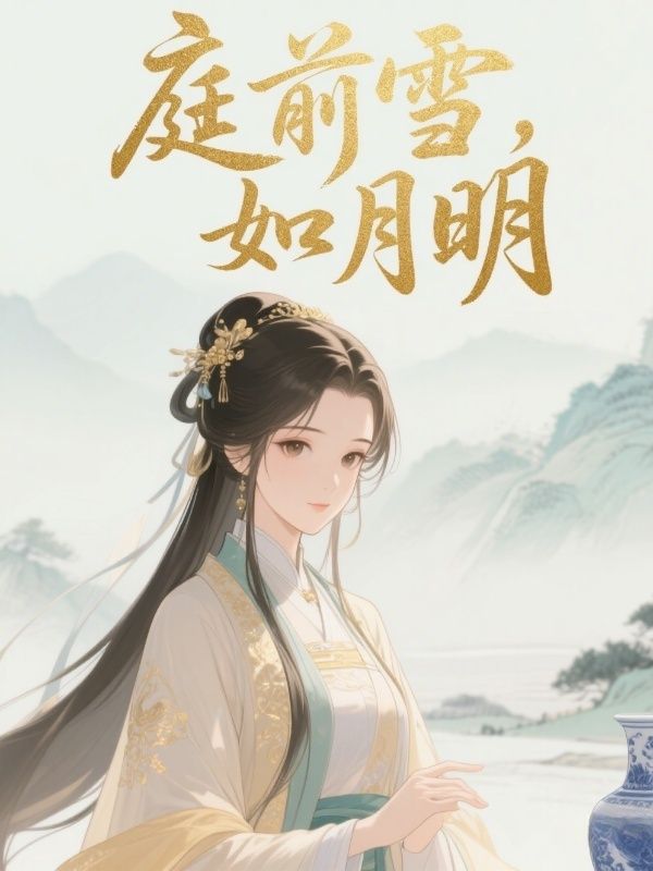 庭前雪，如月明