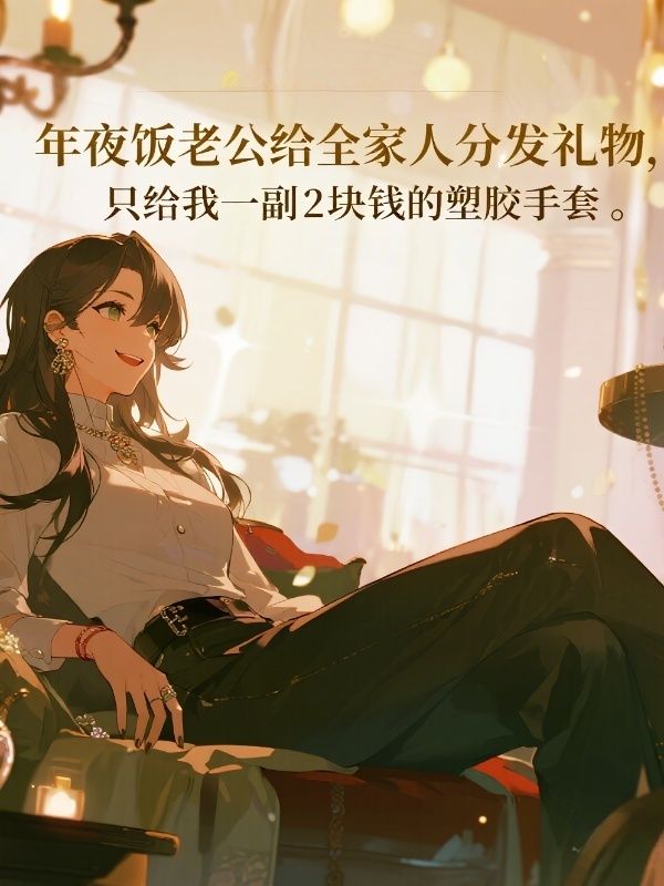 年夜饭老公给全家人分发礼物，只给我一副2块钱的塑胶手套