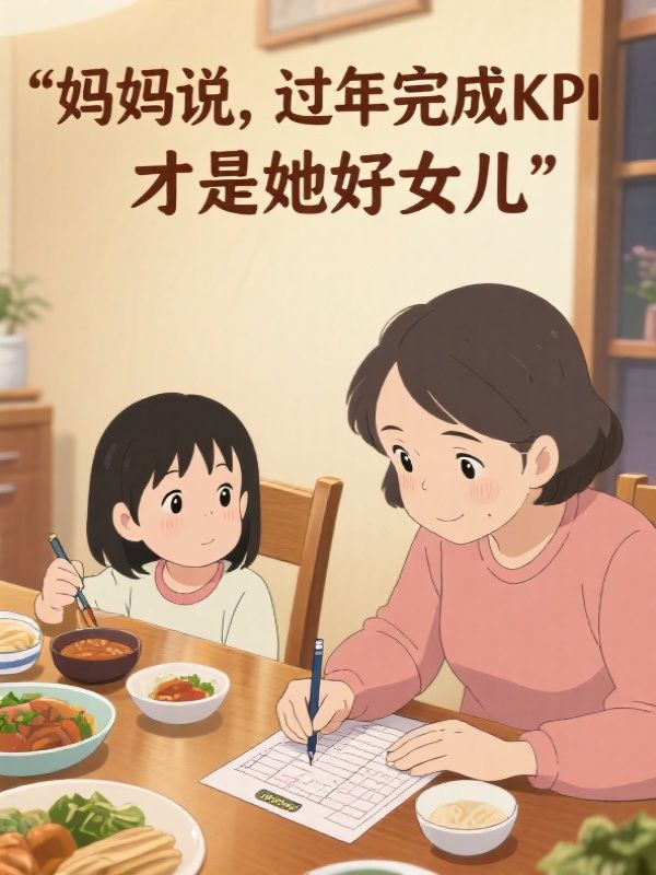 妈妈说，过年完成KPI，才是她好女儿