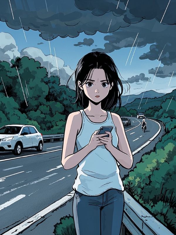 嫂子收2000车费，把女儿丢在国道