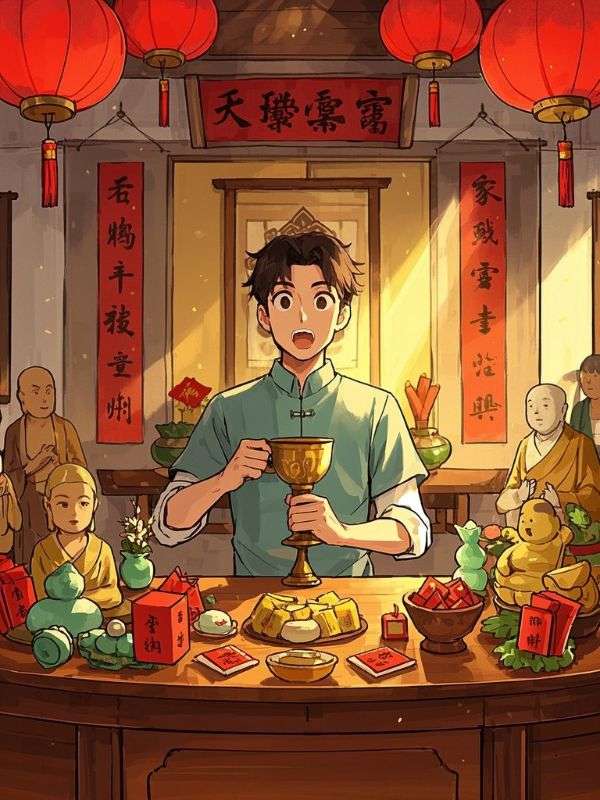 过年祭祖，掷出圣杯的我要被罚五十万？