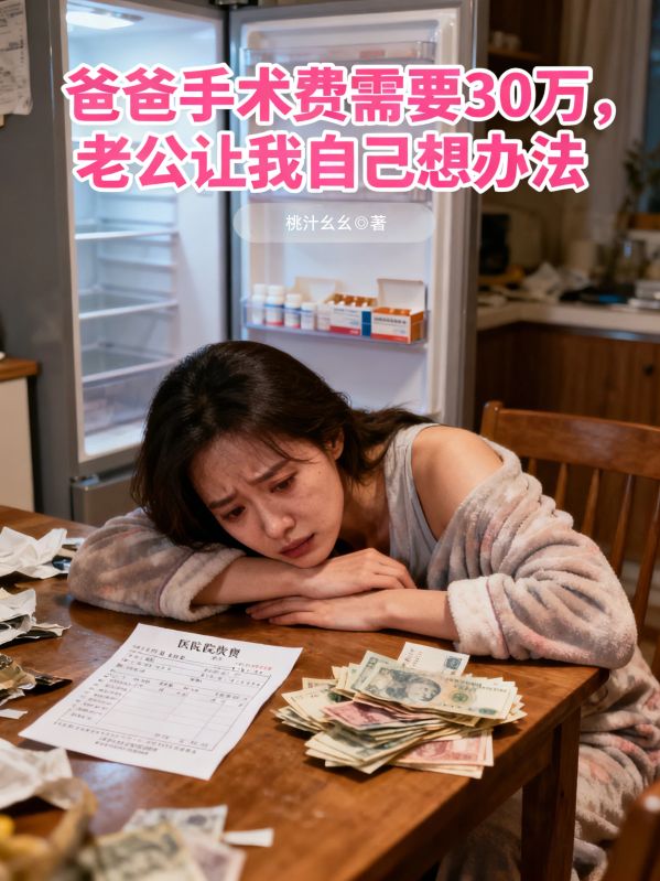 爸爸手术费需要30万，老公让我自己想办法