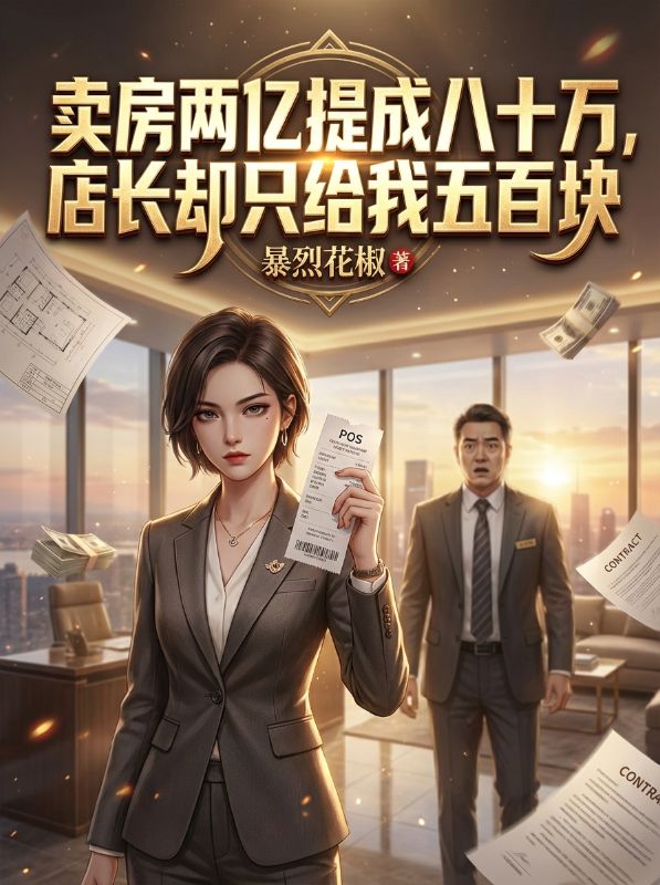 卖房两亿提成八十万，店长却只给我五百块