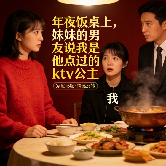 年夜饭桌上，妹妹的男友说我是他点过的ktv公主