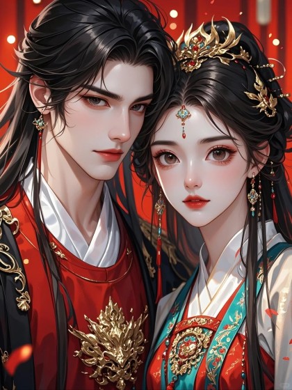 结发为夫妻,恩爱两相疑