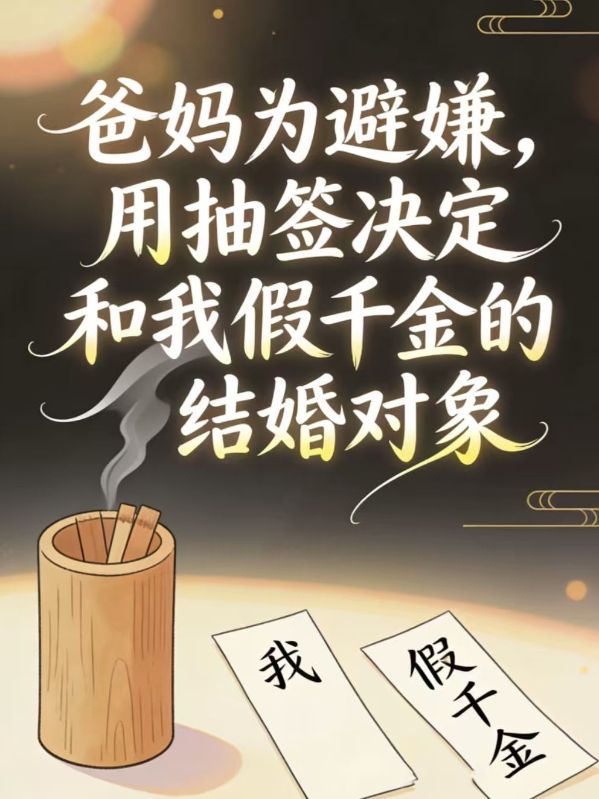 爸妈为避嫌，抽签决定我和假千金的婚姻