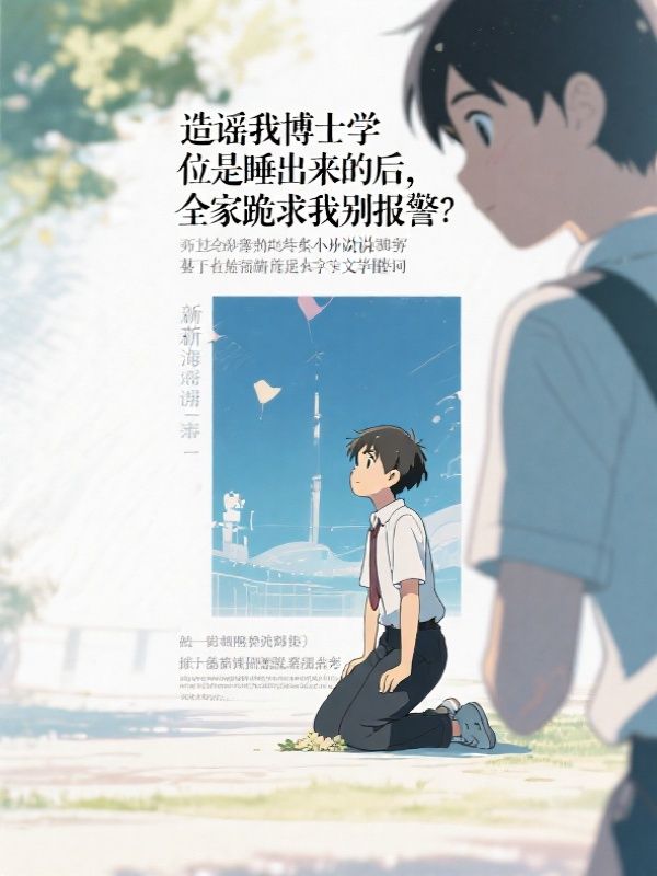 造谣我博士学位是睡出来的后，全家跪求我别报警