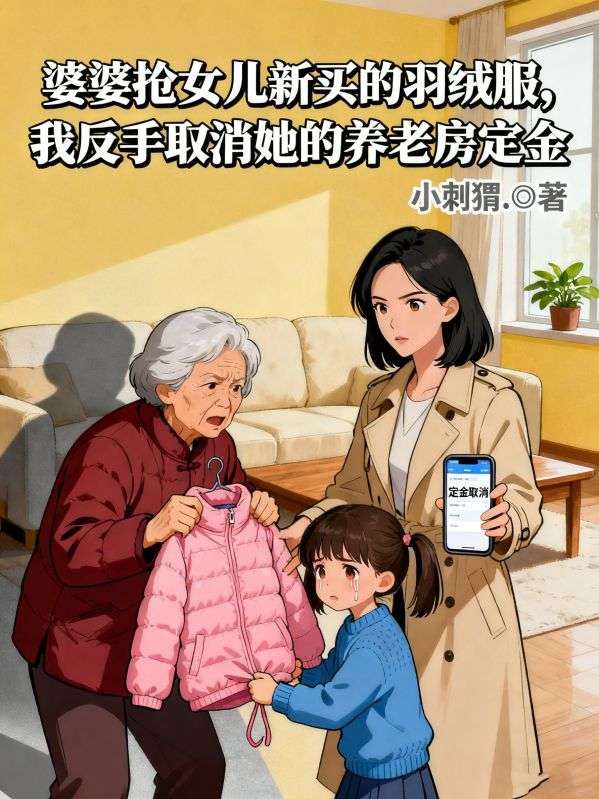 婆婆抢女儿新买的羽绒服，我反手取消她的养老房定金