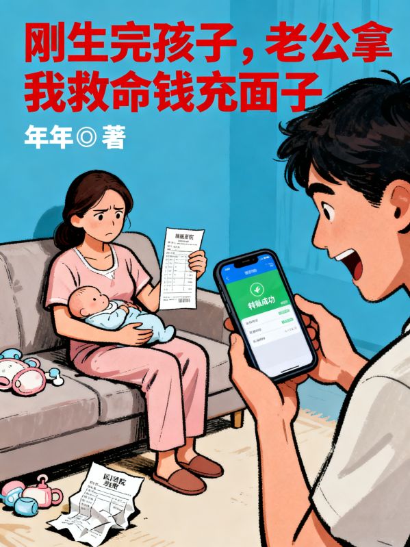 刚生完孩子，老公拿我救命钱充面子