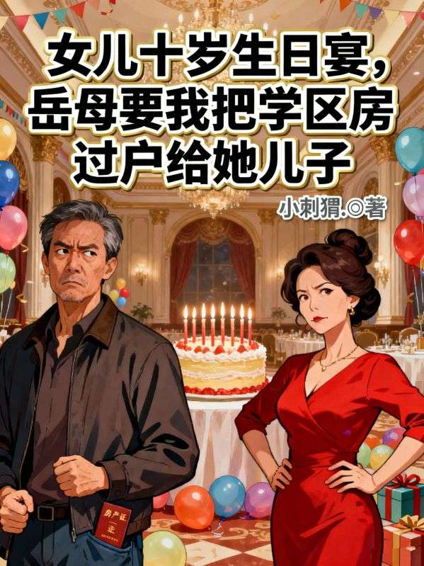 女儿十岁生日宴,岳母要我把学区房过户给她儿子
