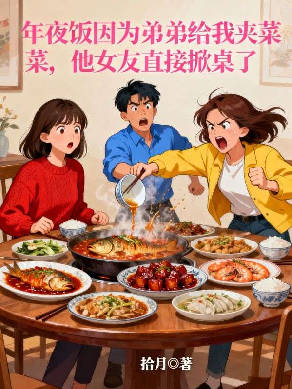 年夜饭因为弟弟给我夹菜，他女友直接掀桌了