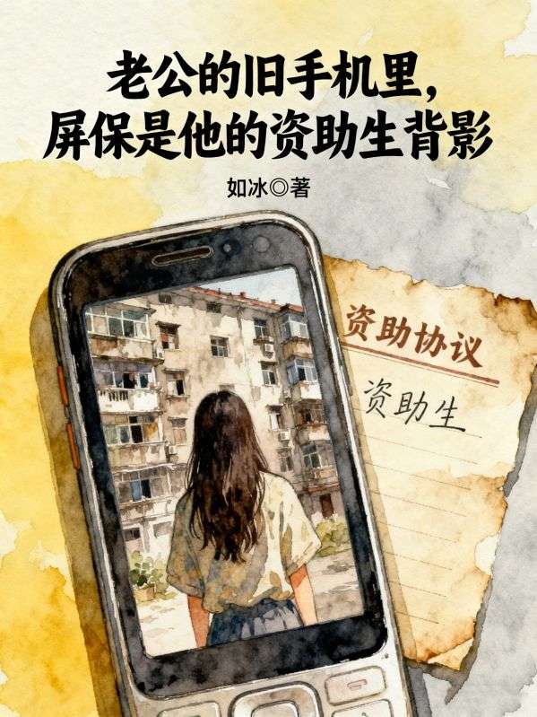 老公的旧手机里，屏保是他的资助生背影
