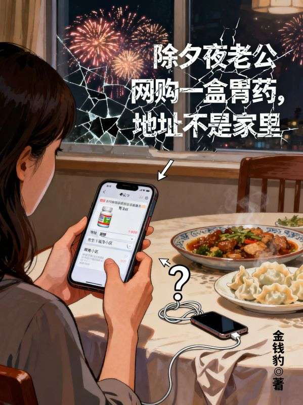 除夕夜老公网购一盒胃药，地址不是家里