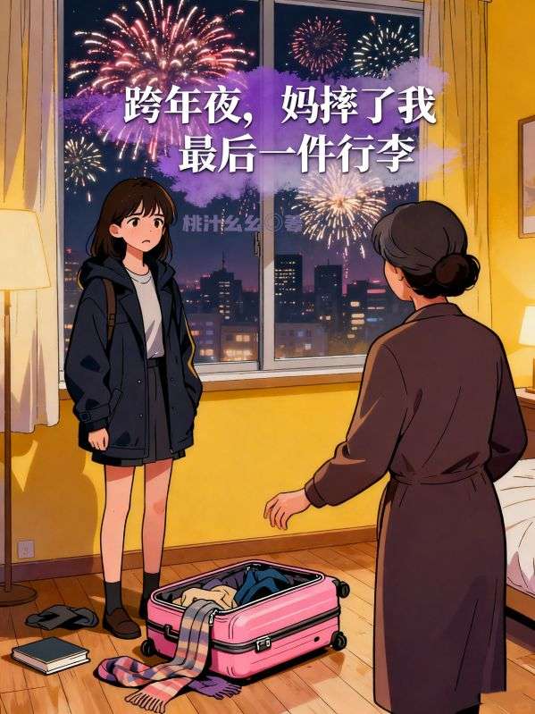 跨年夜，妈摔了我最后一件行李