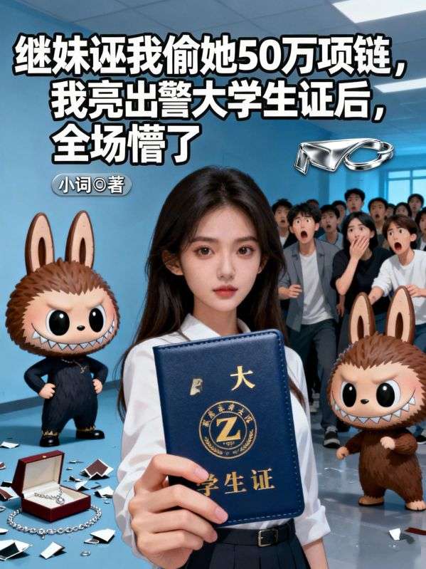 继妹诬我偷她50万项链，我亮出警大学生证后，全场懵了