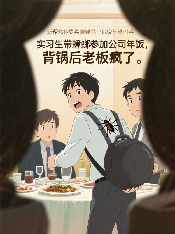 实习生带蟑螂参加公司年饭，我帮忙背锅后老板疯了