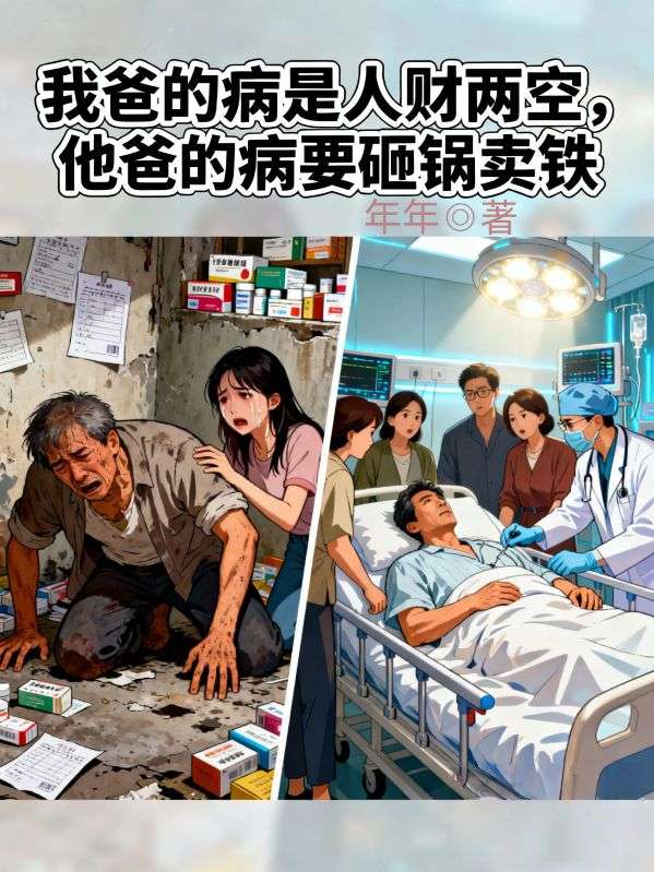 我爸的病是人财两空，他爸的病要砸锅卖铁