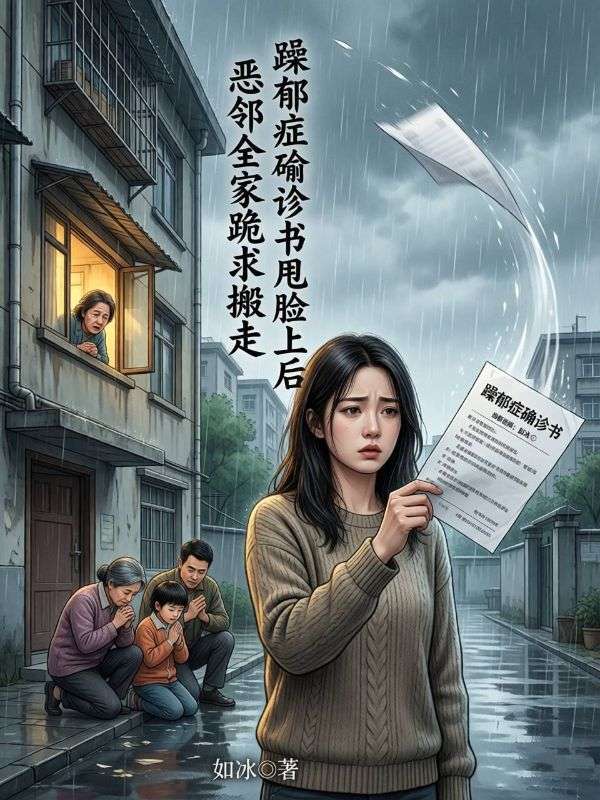 躁郁症确诊书甩脸上后，恶邻全家跪求搬走