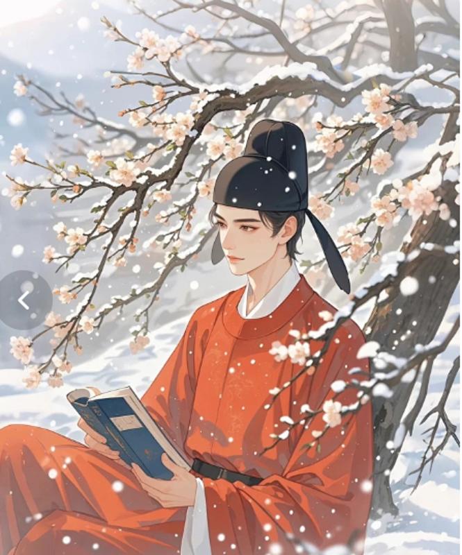 别后霜寒雪满衣