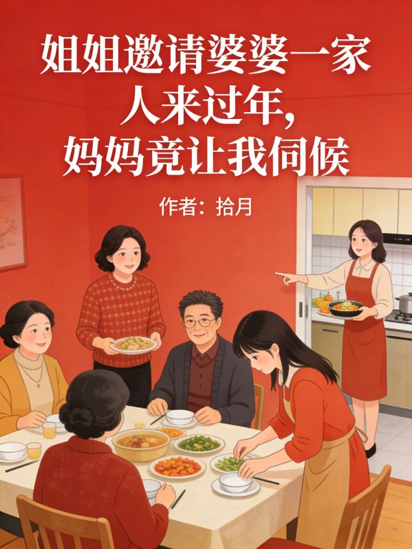 姐姐邀请婆婆一家人来过年,妈妈竟让我伺候