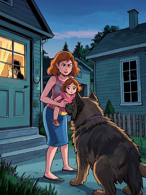 老公纵容小三邻居养狗吓我女儿，我网购藏獒创飞所有人