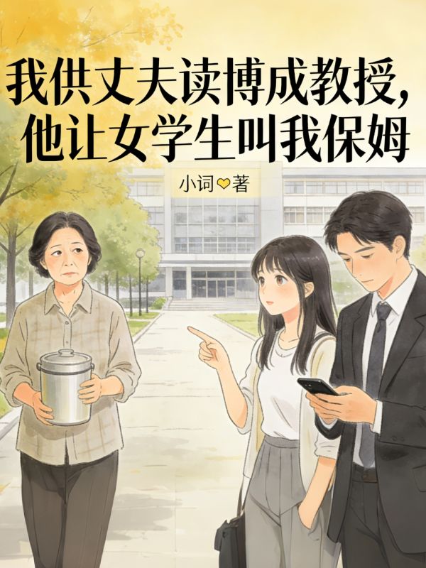 我供丈夫读博成教授，他让女学生叫我保姆