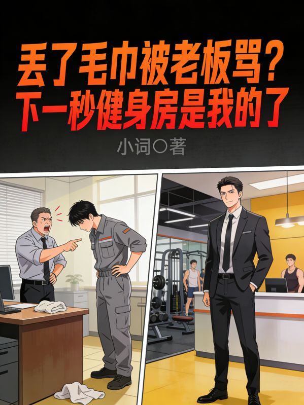 丢了毛巾被老板骂?下一秒健身房是我的了