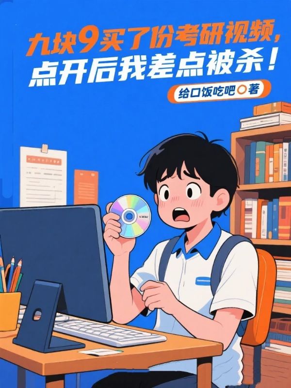 九块九买了份考研视频,点开后我差点被杀
