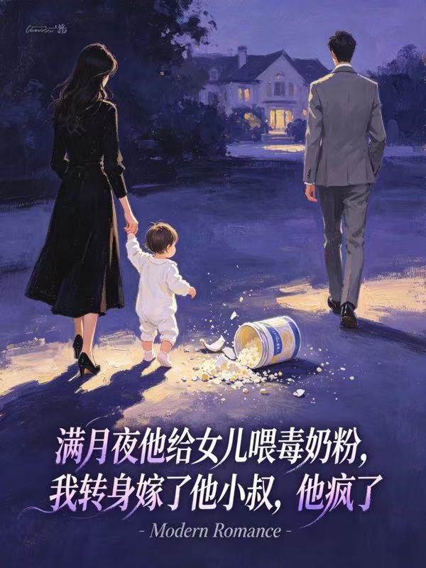 满月宴他给女儿喂毒奶粉，我转身嫁了他小叔，他疯了