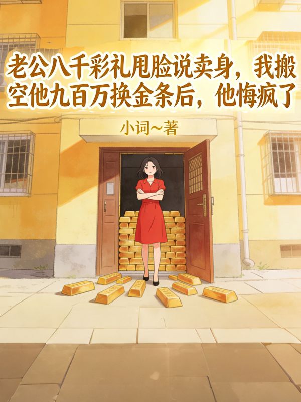 老公八千彩礼甩脸说卖身，我搬空他九百万换金条后，他悔疯了